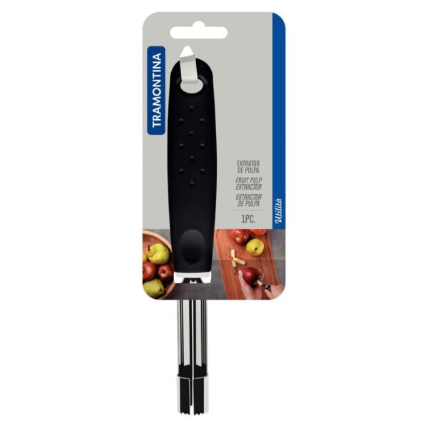 Extractor de pulpa Utilità de acero inoxidable con mango de polipropileno negro - Imagen 2