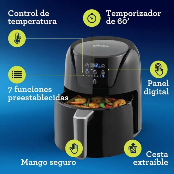 Freidora de aire digital de 4 L - Imagen 7