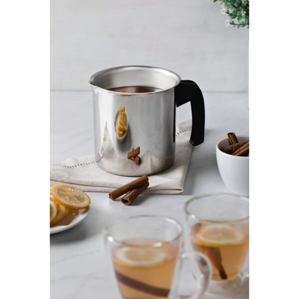 Hervidor Allegra de Acero Inoxidable y mango de baquelita de 12 cm y 1,4 L - Imagen 4