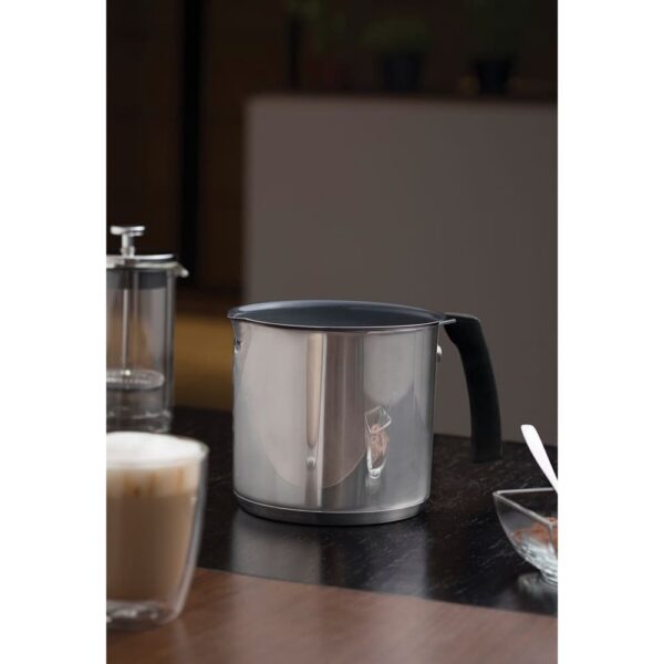 Hervidor Solar Ceramic de Acero Inoxidable Interior Triple Fondo Cerámica Mango Silicona Grafito 14 cm 2 L - Imagen 3