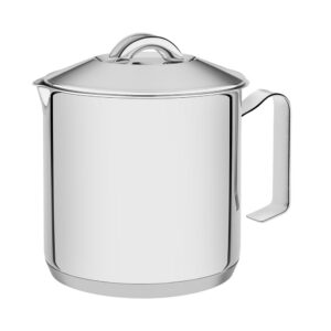 Hervidor Solar de acero inoxidable fondo triple con tapa 14 cm 2 L