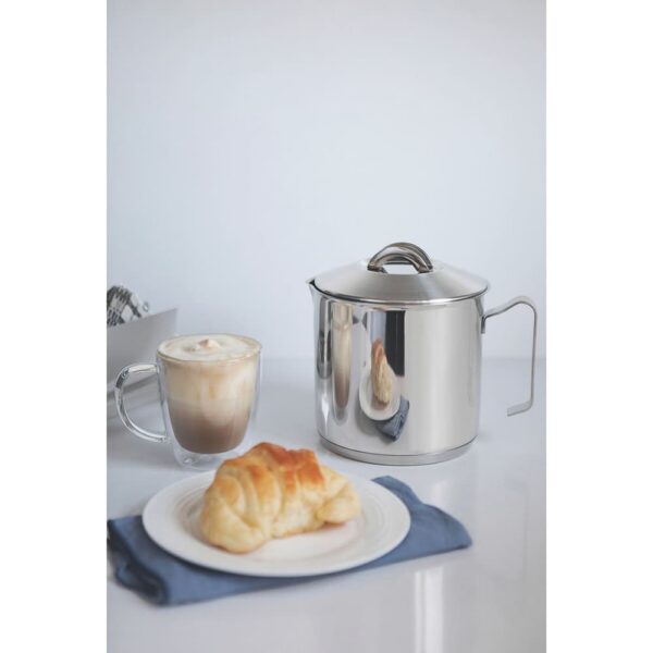 Hervidor Solar de acero inoxidable fondo triple con tapa 14 cm 2 L - Imagen 4