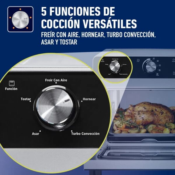 Horno con freidora de aire de 22L. - Imagen 3