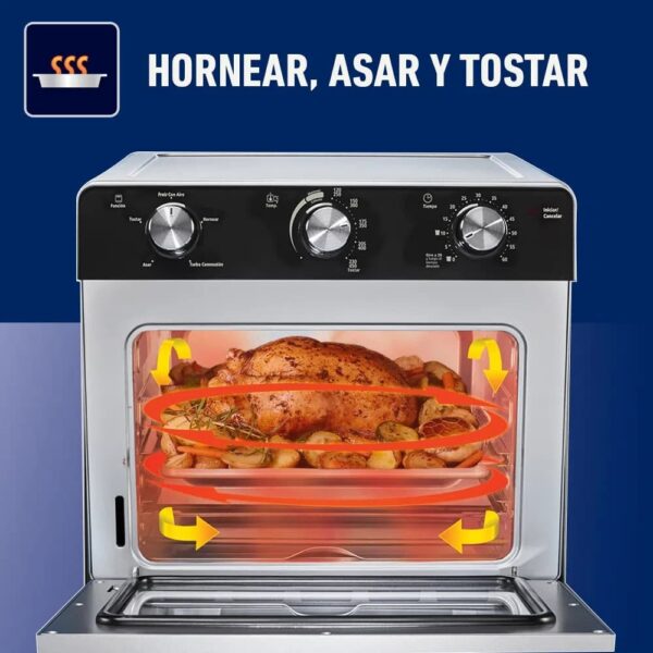 Horno con freidora de aire de 22L. - Imagen 5