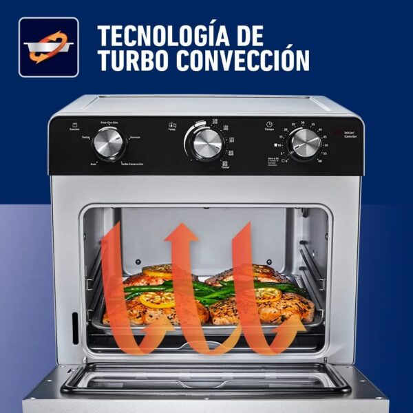 Horno con freidora de aire de 22L. - Imagen 6