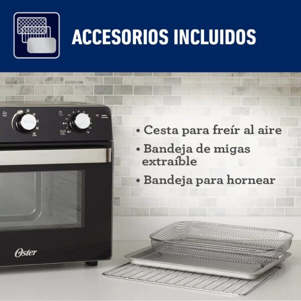 Horno con freidora de aire de 22L. - Imagen 8