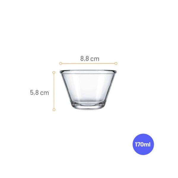 Juego de Bols de Postre Multiusos Poli 170 ml con 6 Piezas - Imagen 3