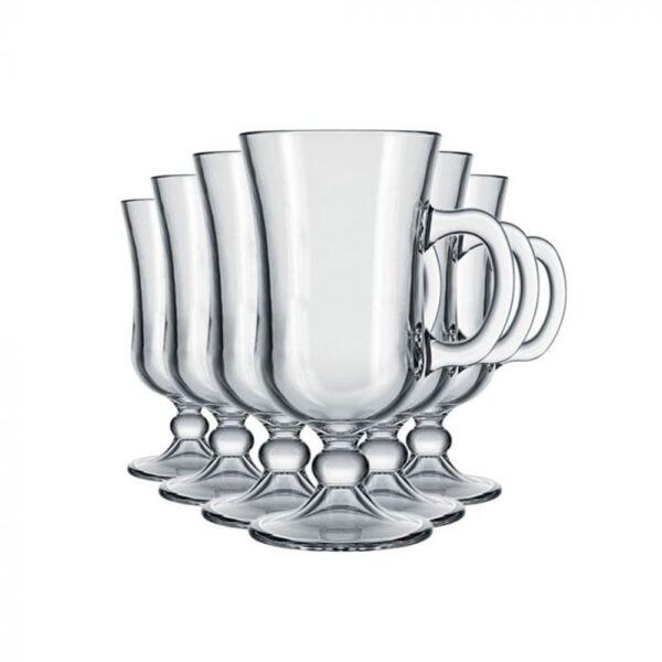 Juego de Copas Nevada Irish Coffee 240ml con 6 piezas