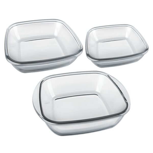 Juego de Moldes Cuadrados con 3 piezas