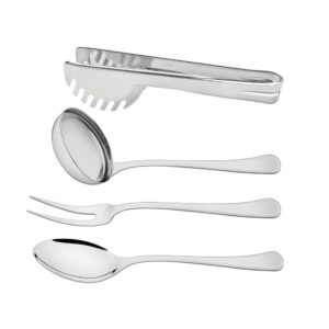 Juego de Utensilios de Acero Inoxidable 4 Piezas