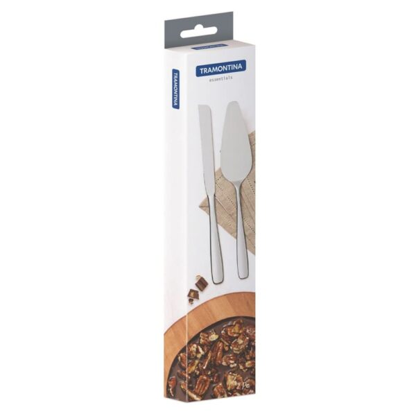 Juego de Pasteles Amazonas en Acero Inoxidable 2 Piezas 25cm - Imagen 2