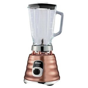 Licuadora clásica cobre con perilla ergonómica de 3 velocidades