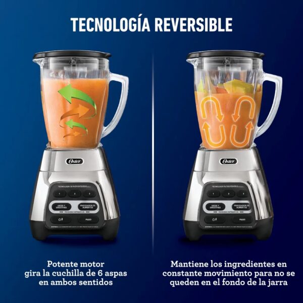 Licuadora motor reversible vaso Blend N Go 600W - Imagen 5