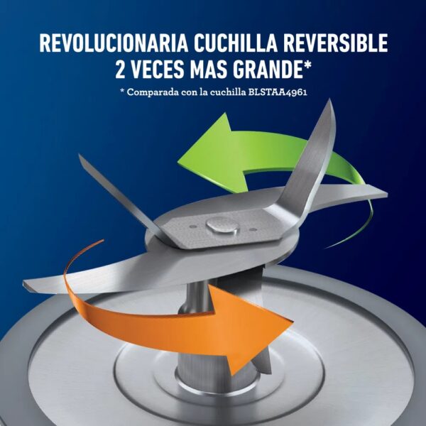 Licuadora motor reversible vaso Blend N Go 600W - Imagen 6