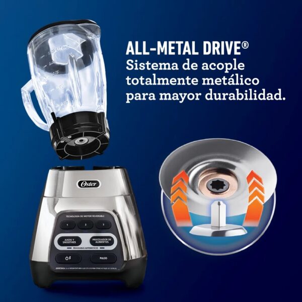 Licuadora motor reversible vaso Blend N Go 600W - Imagen 7
