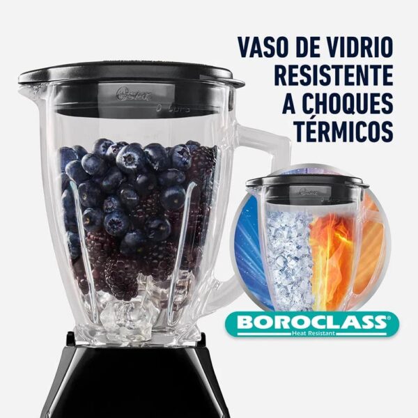Licuadora 2 velocidades más pulso y jarra de vidrio - Imagen 6