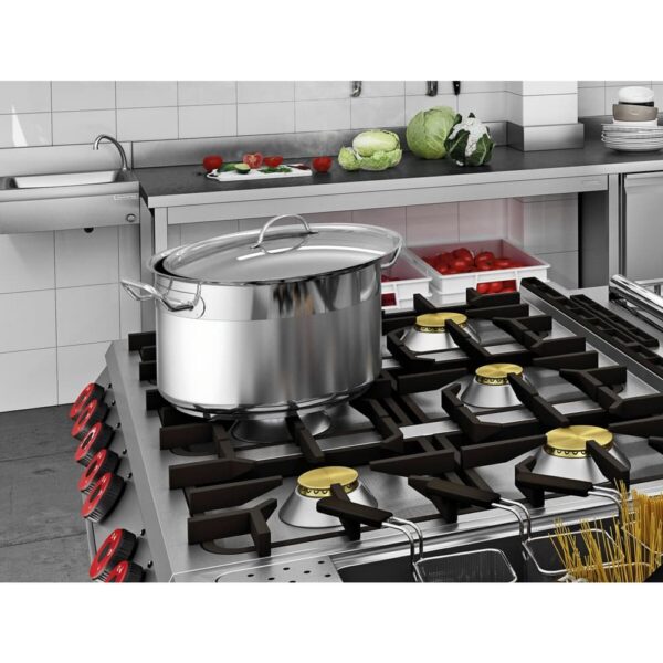 Tapa individual Professional de acero inoxidable de 45cm - Imagen 4