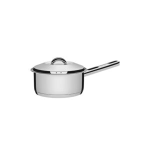 Olla Solar de acero inoxidable fondo triple con tapa y mango 16 cm 1,4 L
