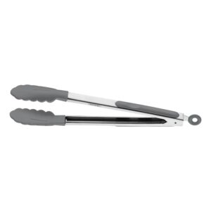 Pinza Multiuso Moldê de Silicona y Acero Inoxidable 35cm