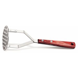 Puretera con Hoja de Acero Inoxidable y Mango de Polywood Rojo