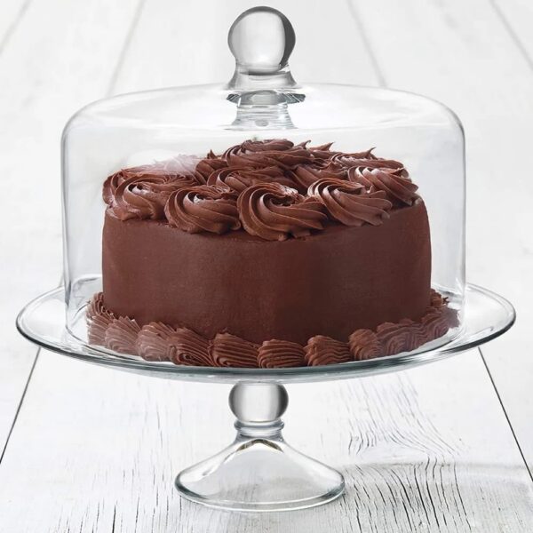 Plato Pastelero Con Domo De Vidrio 33 cm - Imagen 6