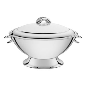 Sopera Service de acero inoxidable con tapa 24 cm 2,75L