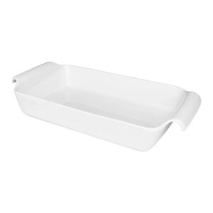 Fuente Rectangular para Horno White 45cm