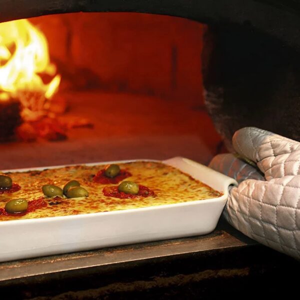 Fuente Rectangular para Horno White 45cm - Imagen 2