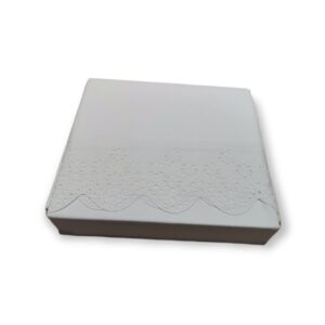 Juego de Sábanas Bordado Camile Blanco 3 Plazas