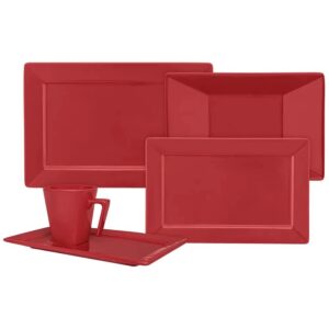 Juego de Vajillas Plateau Red de 30 Piezas