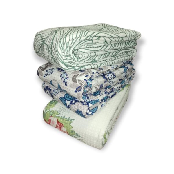 Kit Colcha Cubrecama Genova Print Queen - Diseños Surtidos - Imagen 2