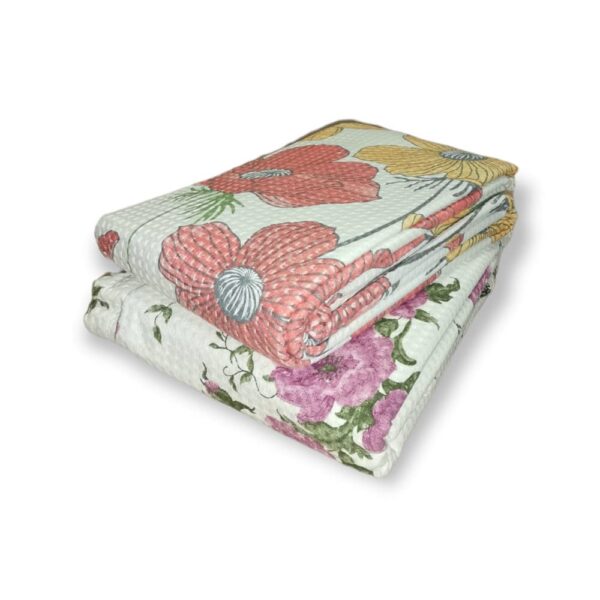 Kit Colcha Cubrecama Genova Print Soltero - Diseños Surtidos - Imagen 2