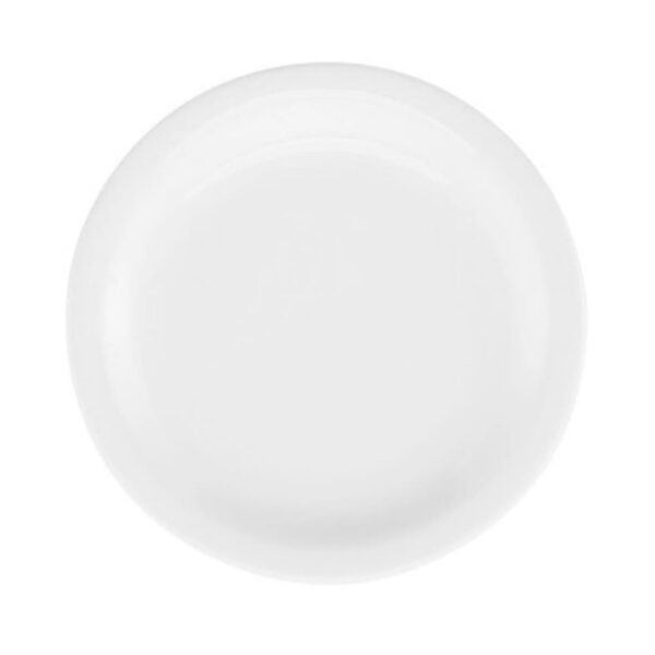Plato Raso Gourmet Pro Blanco 26cm