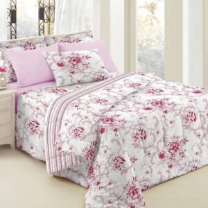 Cubrecama Casal Diamante diseño Valentina 3 piezas