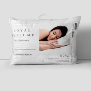 Almohada Relleno Microfibra 300 Hilos DE COSTADO 50x70 cm