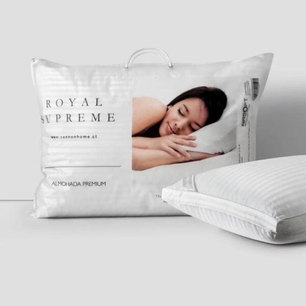 Almohada Relleno Microfibra 300 Hilos DE COSTADO 50x70 cm - Imagen 2
