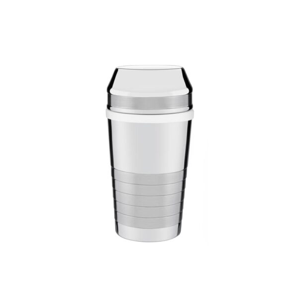 Coctelera para Bebidas Millenium de acero inoxidable con detalles mate 680 ml