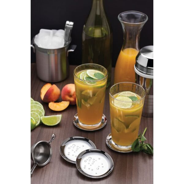 Coctelera para Bebidas Millenium de acero inoxidable con detalles mate 680 ml - Imagen 4