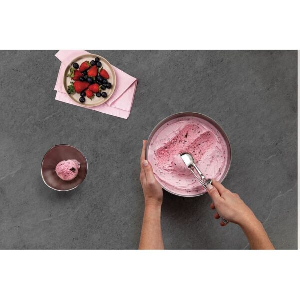 Cuchara para helado Marffim de acero inoxidable con extractor - Imagen 3