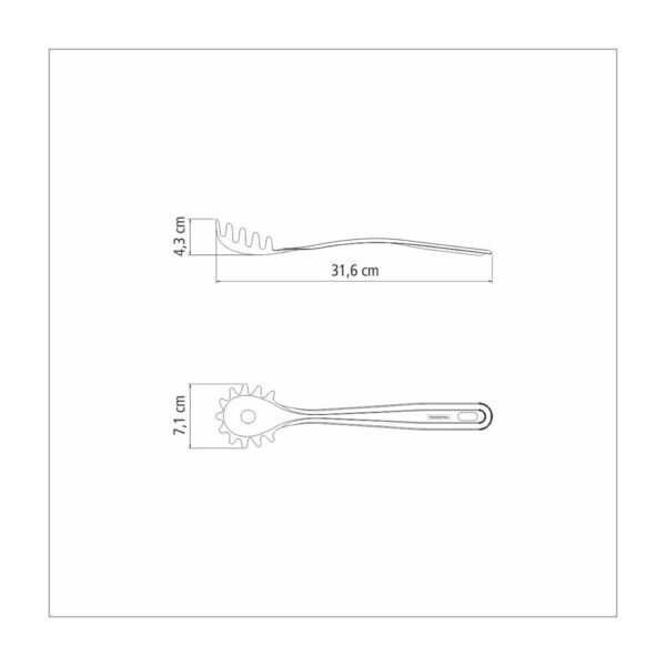 Cuchara para pasta Extrata de acero inoxidable - Imagen 4