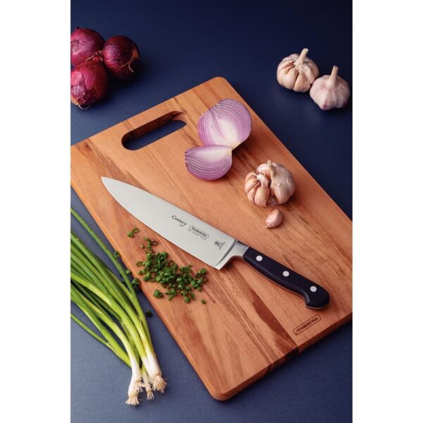 Cuchillo Chef Century con Hoja de Acero Inoxidable y Mango de Policarbonato de 8" - Imagen 2