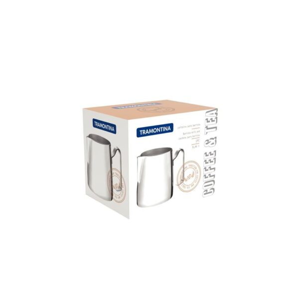 Lechera para Barista en Acero Inoxidable 8 cm 440 ml - Imagen 2