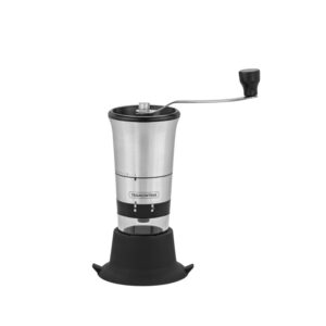 Molinillo para café Realce de acero inoxidable con cuerpo de acrílico con molino de cerámica