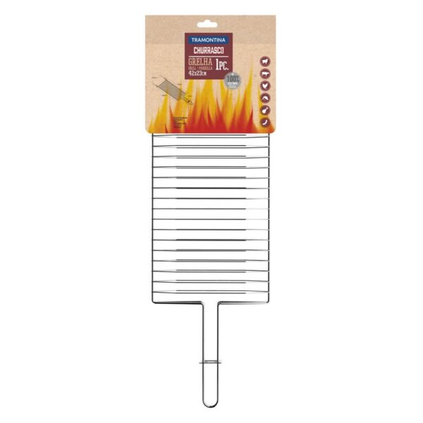 Parrilla para Asado en Acero Inoxidable 72,5 x 22,5 cm - Imagen 3