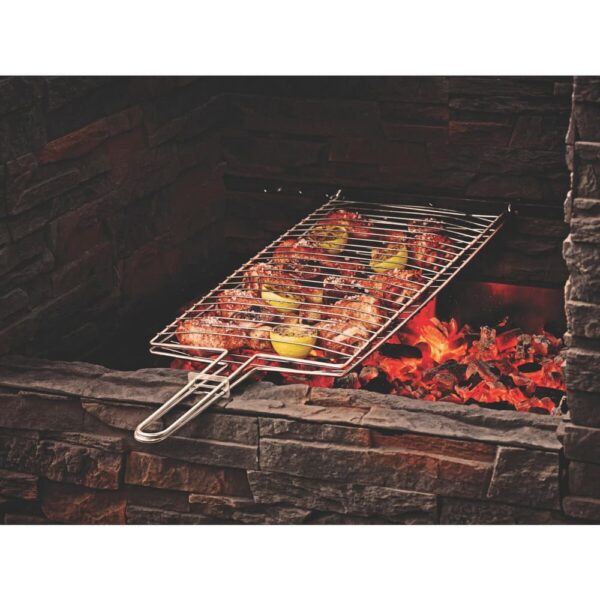 Parrilla para Asado en Acero Inoxidable 72,5 x 22,5 cm - Imagen 4
