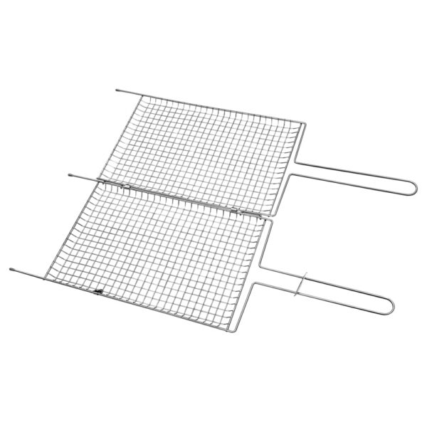 Parrila para Asado en Acero Inoxidable 76 x 28,6 cm - Imagen 3