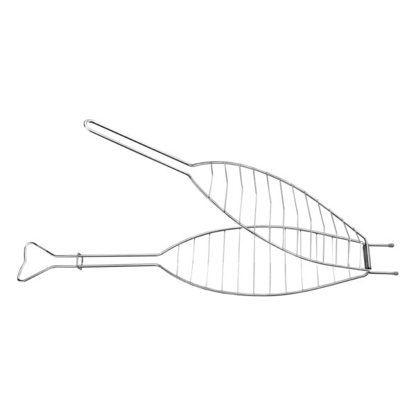 Parrilla para Pescados en acero inoxidable de 71,3 x 16,5 cm - Imagen 2