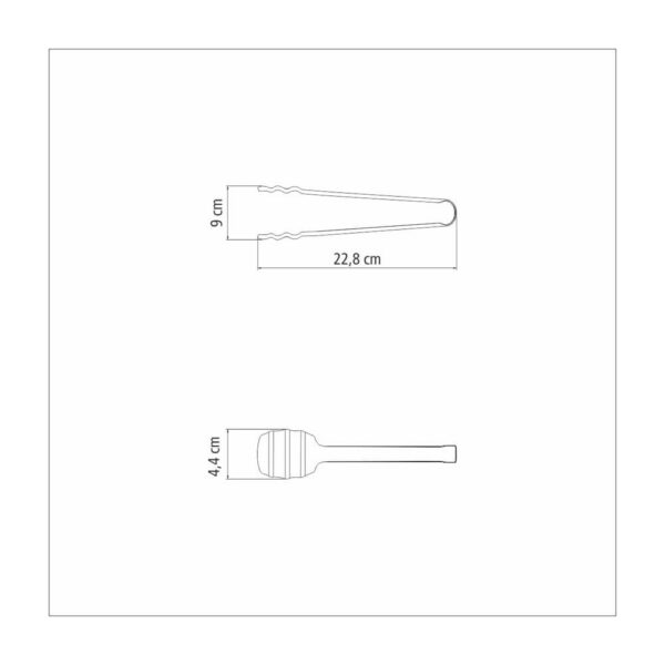 Pinza multiuso para esparrago Utility de acero inoxidable - Imagen 5