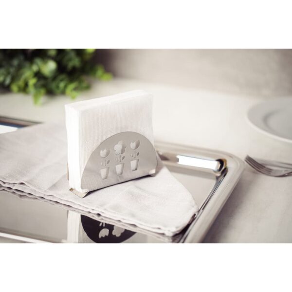 Porta Servilleta Utility de Acero Inoxidable - Imagen 3