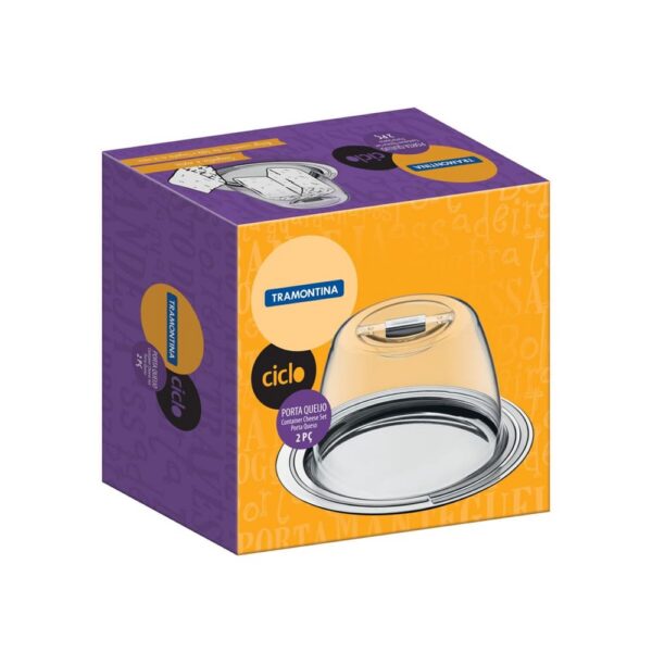 Juego para queso Ciclo de acero inoxidable de 20 cm - Imagen 2